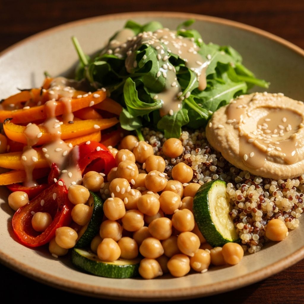 Primjer pametnog tanjura - vegetarijansko